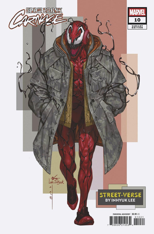Comics - Eddie Brock: Carnage 10 Inhyuk Lee Street Verse Variant - Fan - Tastic Cards & Comics - Marvel Comics