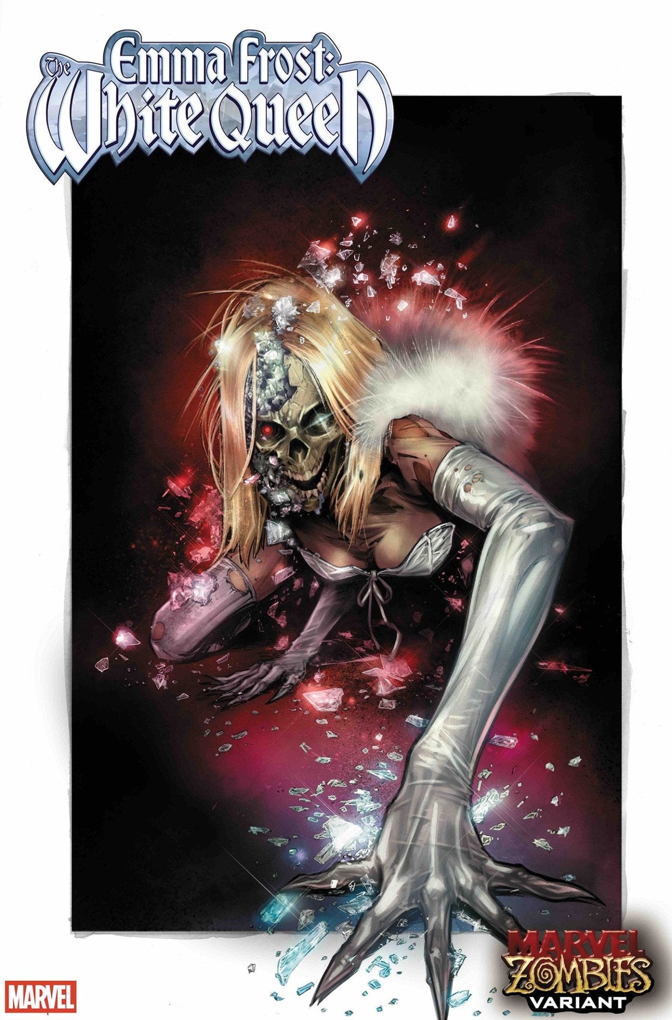 Comics - Emma Frost: The White Queen 5 Joelle Jones Marvel Zombies Variant - Fan - Tastic Cards & Comics - Marvel Comics