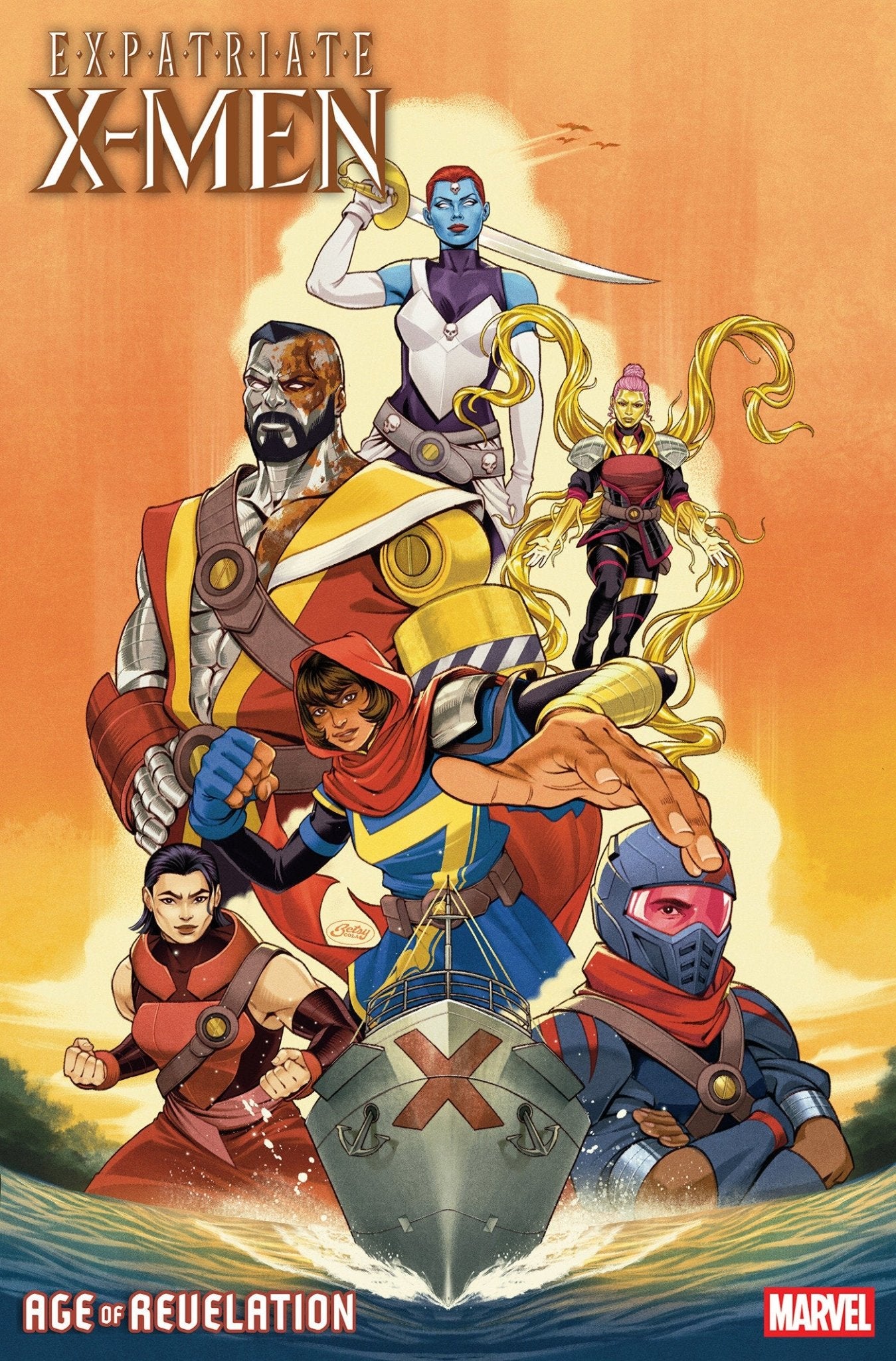 Comics - Expatriate X - Men 2 Betsy Cola Variant [AOR] - Fan - Tastic Cards & Comics - Marvel Comics