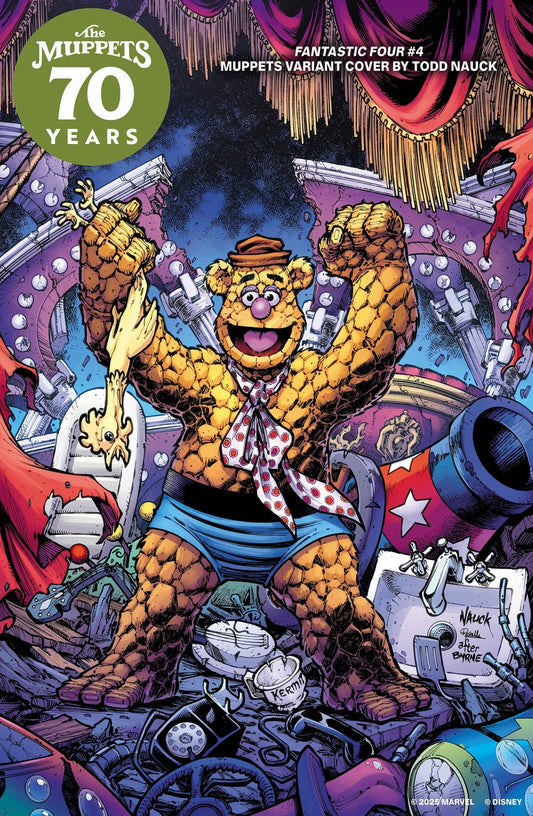 Comics - Fantastic Four 4 Todd Nauck Muppets Variant - Fan - Tastic Cards & Comics - Marvel Comics