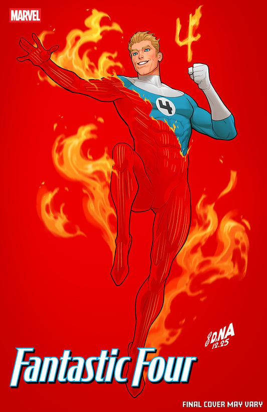 Comics - Fantastic Four 8 David Nakayama Color Block Red Variant - Fan-Tastic Cards & Comics - Marvel Comics
