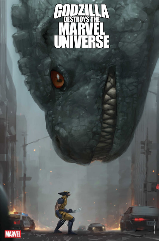 Comics - Godzilla Destroys The Marvel Universe 3 Jeehyung Lee Variant - Fan - Tastic Cards & Comics - Marvel Comics