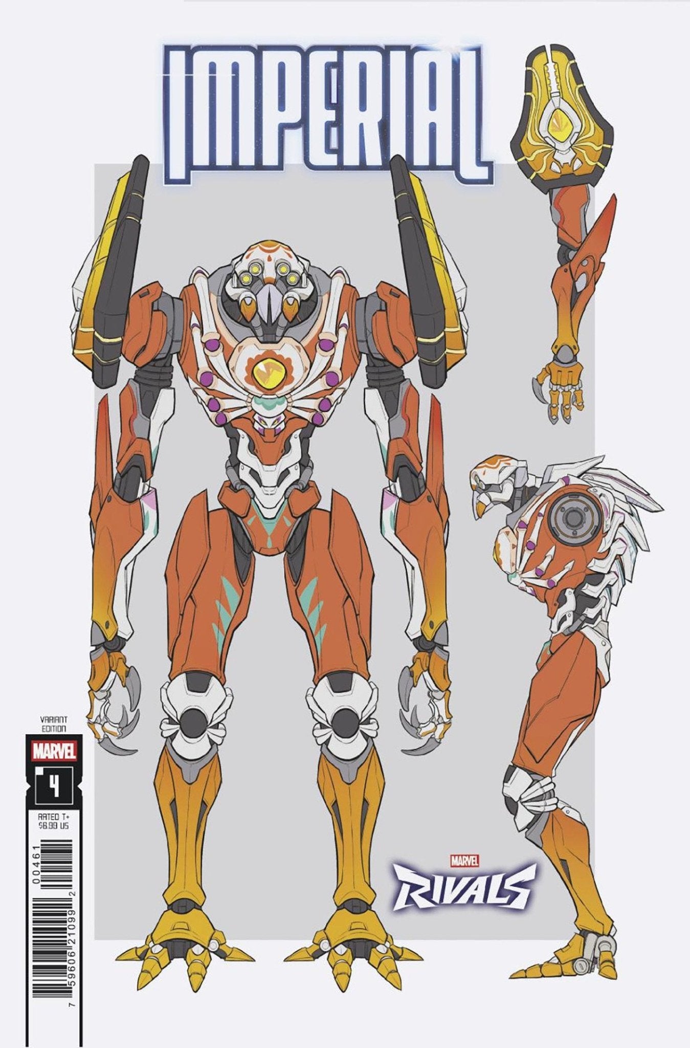 Comics - Imperial 4 Netease Games Marvel Rivals Variant - Fan - Tastic Cards & Comics - Marvel Comics