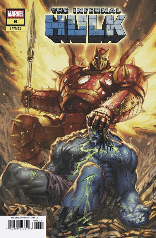 Comics - Infernal Hulk 6 Davide Paratore Variant - Fan-Tastic Cards & Comics - Marvel Comics
