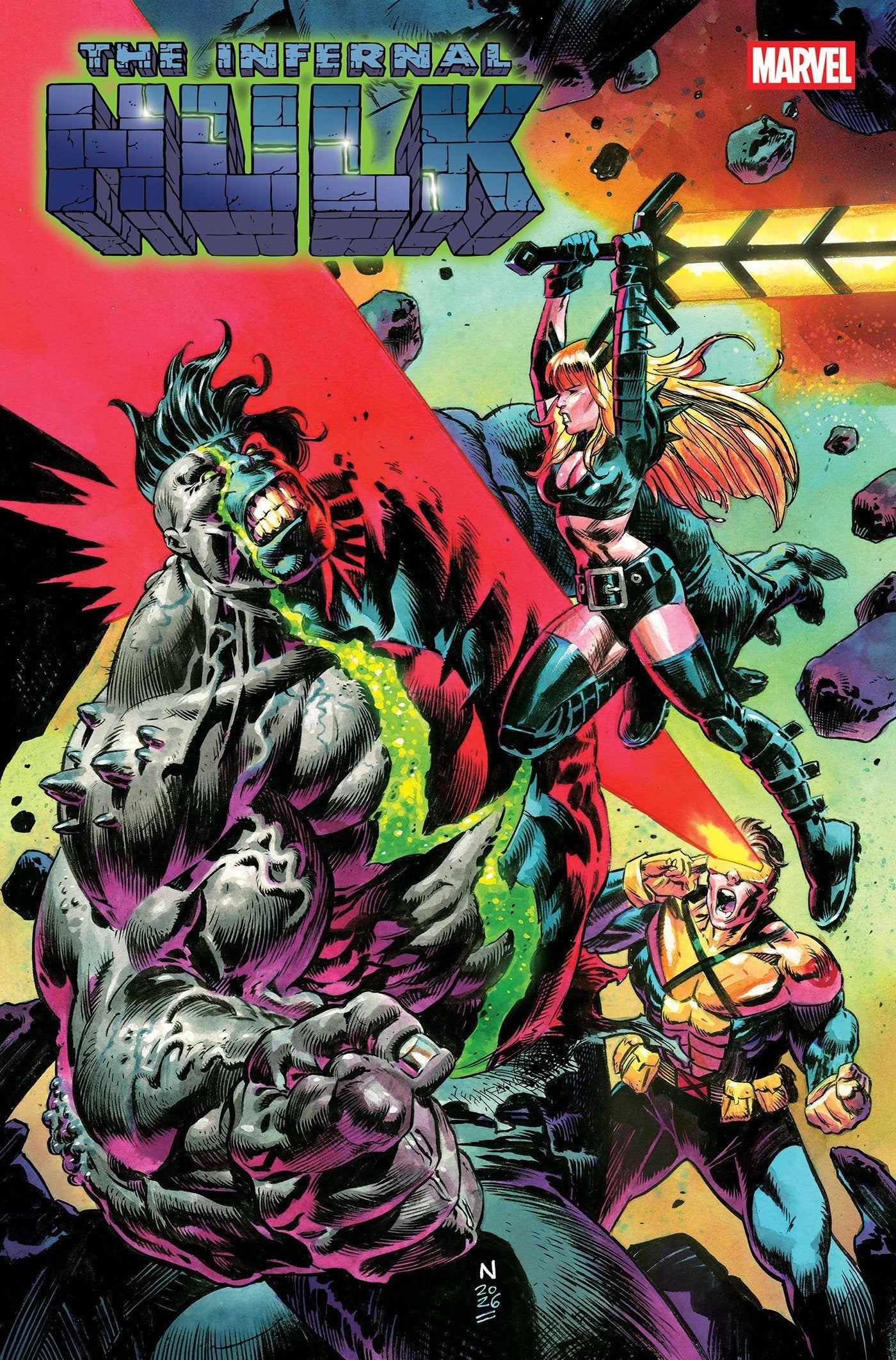 Comics - Infernal Hulk 7 - Fan-Tastic Cards & Comics - Marvel Comics