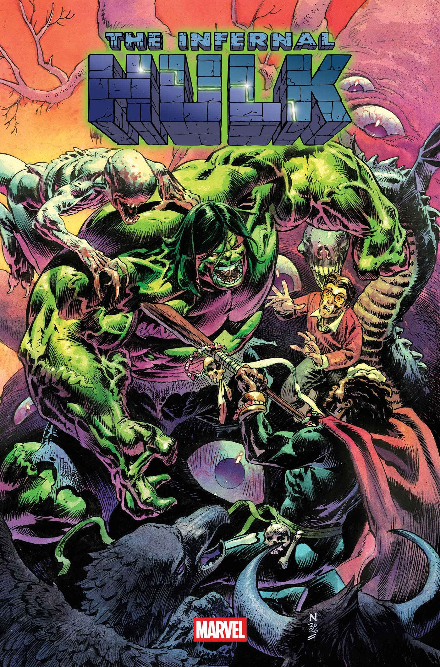 Comics - Infernal Hulk 9 - Fan-Tastic Cards & Comics - Marvel Comics