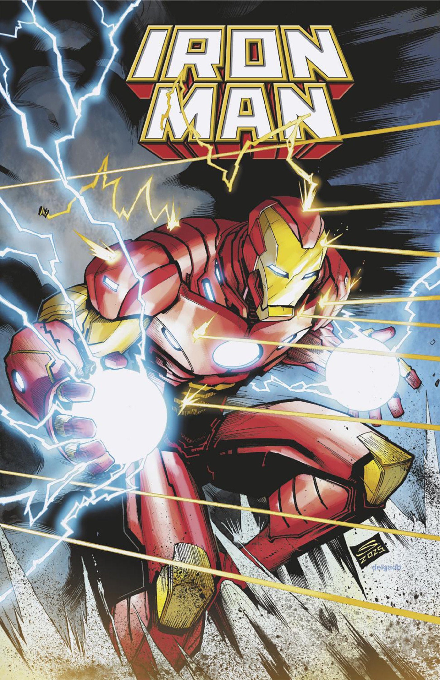 Comics - Iron Man 1 Gerardo Sandoval Foil Variant - Fan-Tastic Cards & Comics - Marvel Comics