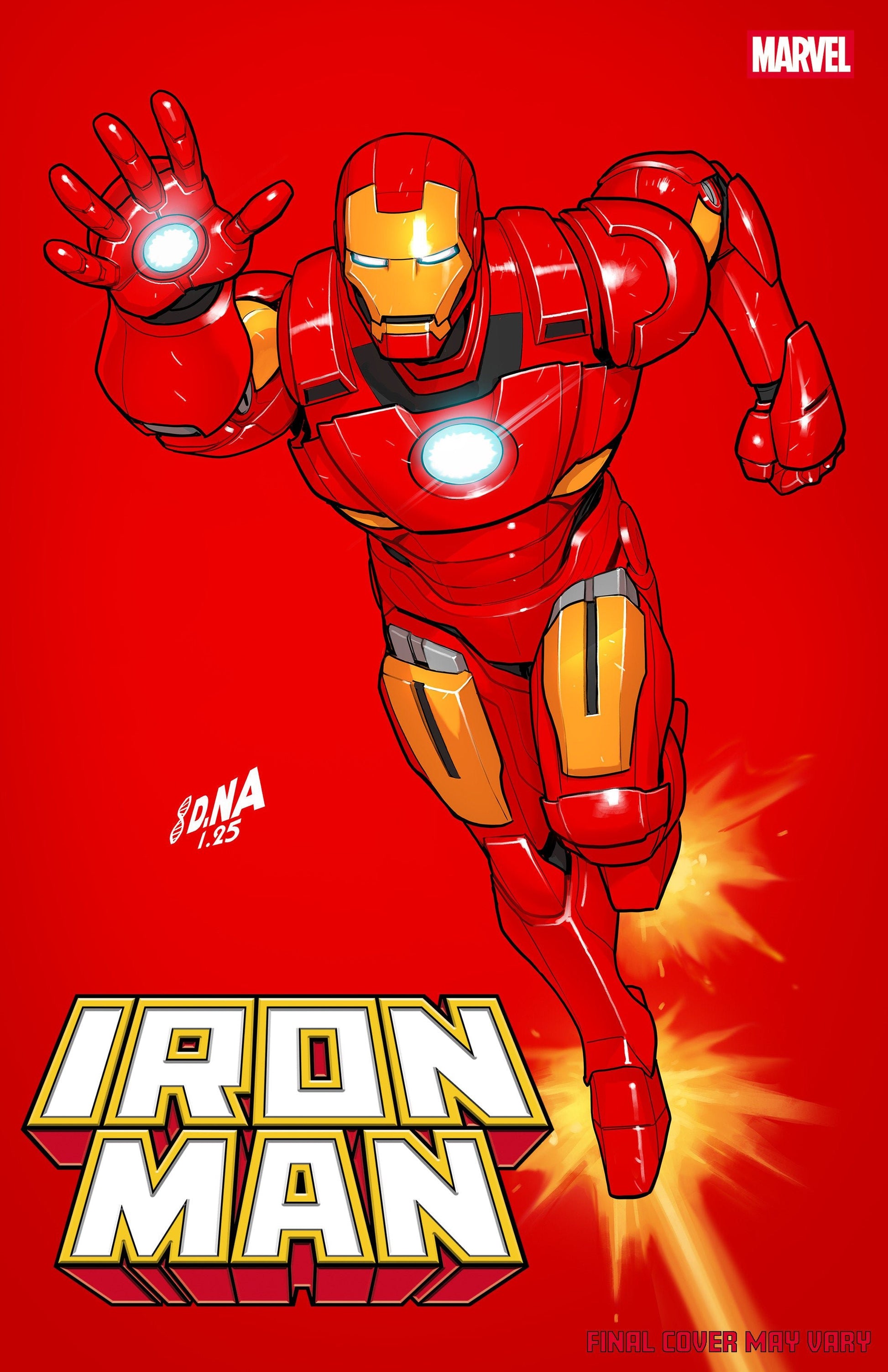 Comics - Iron Man 2 David Nakayama Color Block Red Variant - Fan-Tastic Cards & Comics - Marvel Comics