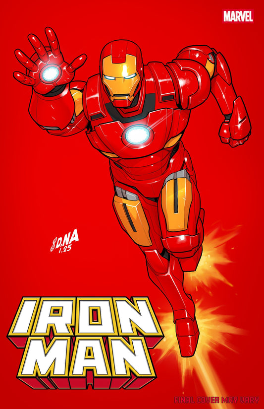 Comics - Iron Man 2 David Nakayama Color Block Red Variant - Fan-Tastic Cards & Comics - Marvel Comics