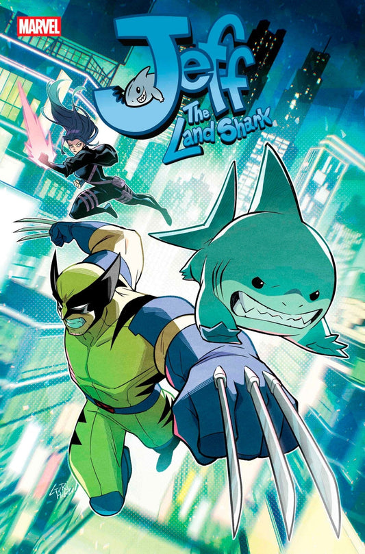 Comics - Jeff The Land Shark 3 - Fan - Tastic Cards & Comics - Marvel Comics