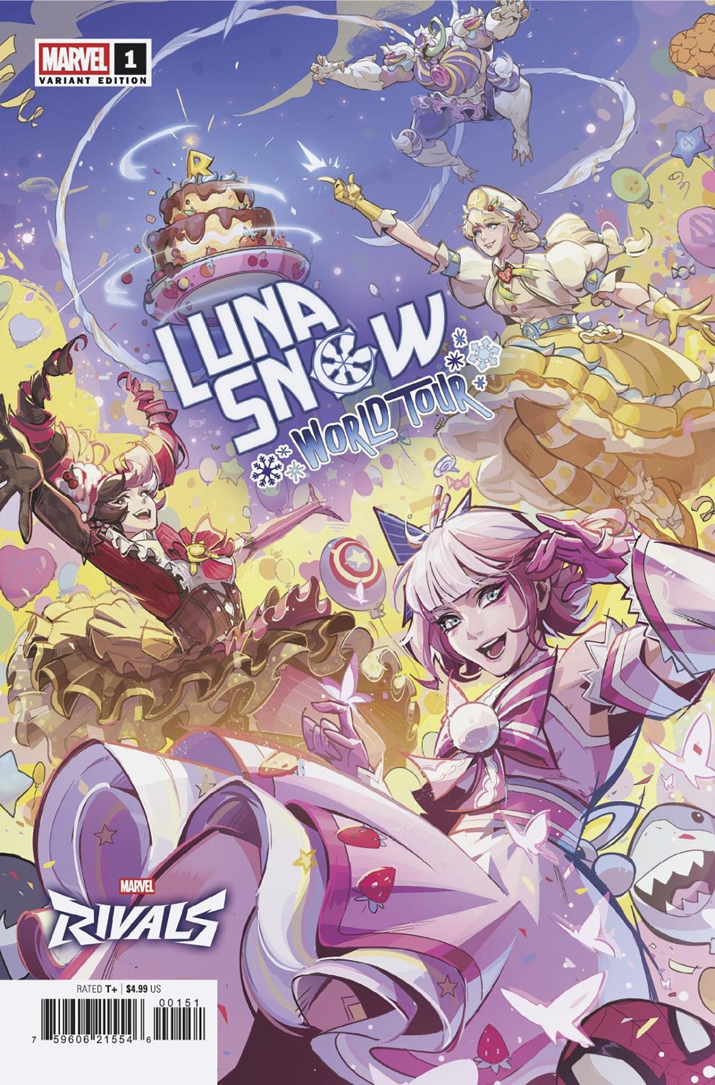 Comics - Luna Snow: World Tour 1 Netease Games Marvel Rivals Variant - Fan-Tastic Cards & Comics - Marvel Comics