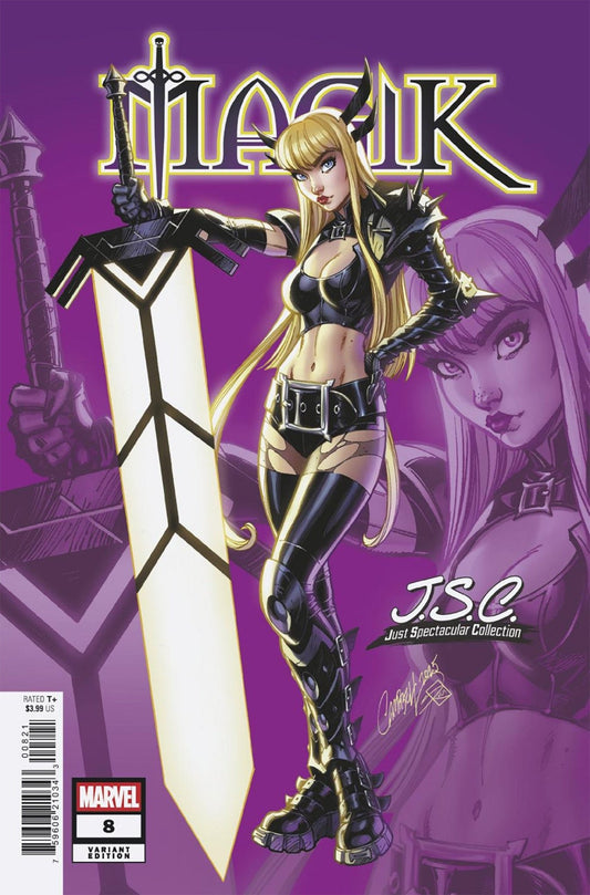 Comics - Magik 8 J. Scott Campbell Just Spectacular Collection Variant - Fan - Tastic Cards & Comics - Marvel Comics