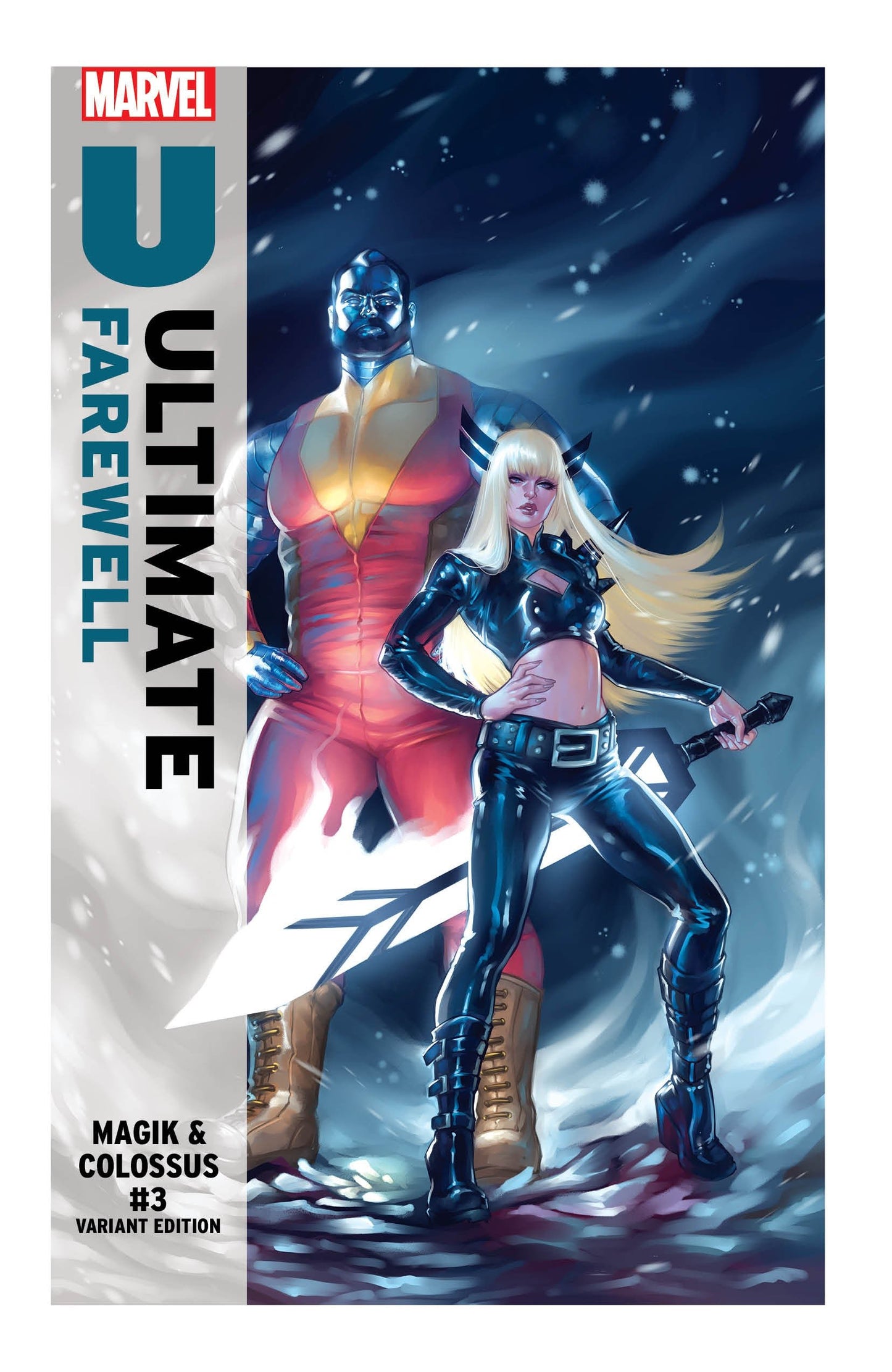 Comics - Magik & Colossus 3 Meghan Hetrick Ultimate Farewell Variant - Fan-Tastic Cards & Comics - Marvel Comics