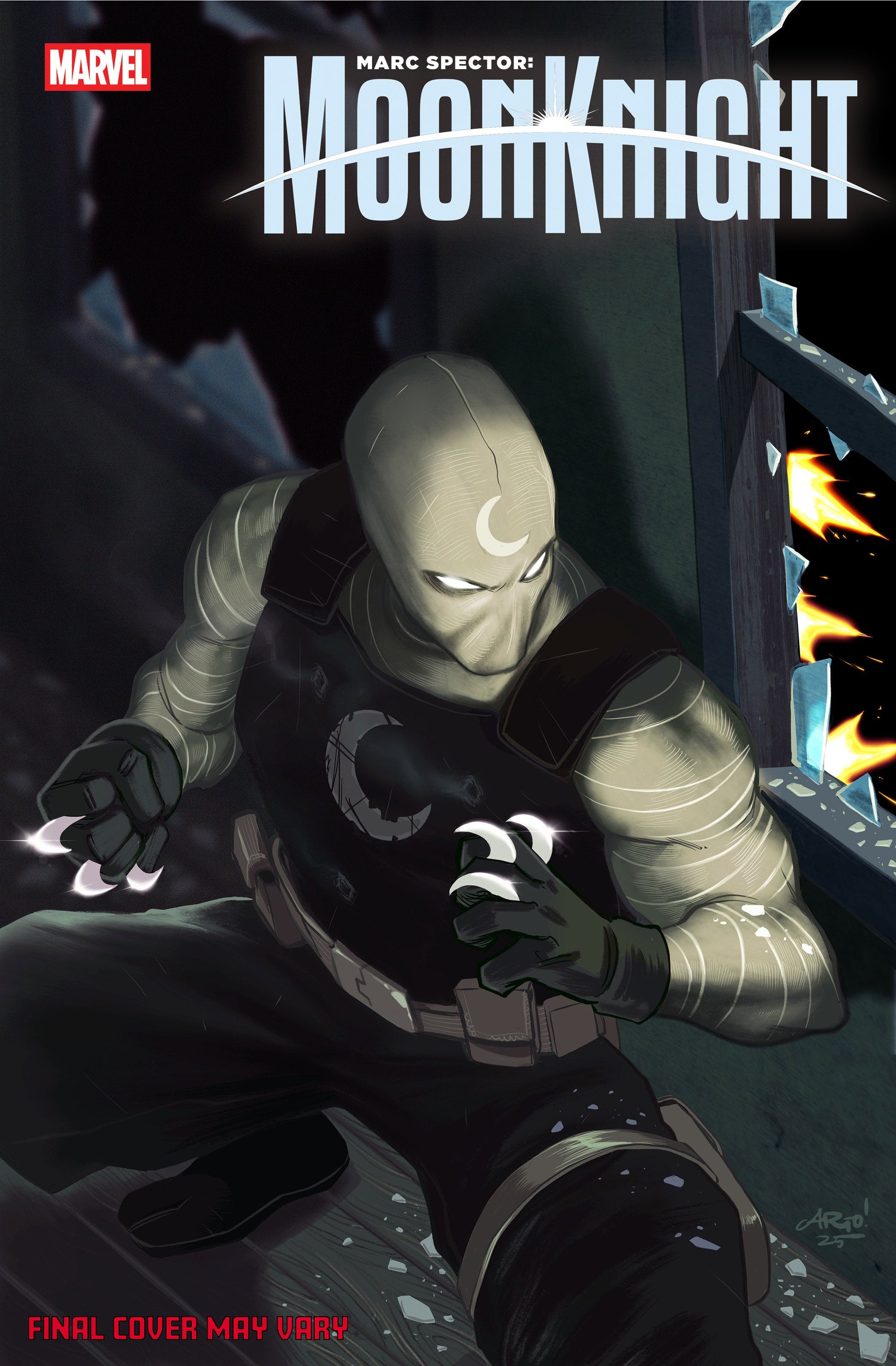Comics - Marc Spector: Moon Knight 1 Ario Anindito Hell's Kitchen Variant - Fan-Tastic Cards & Comics - Marvel Comics