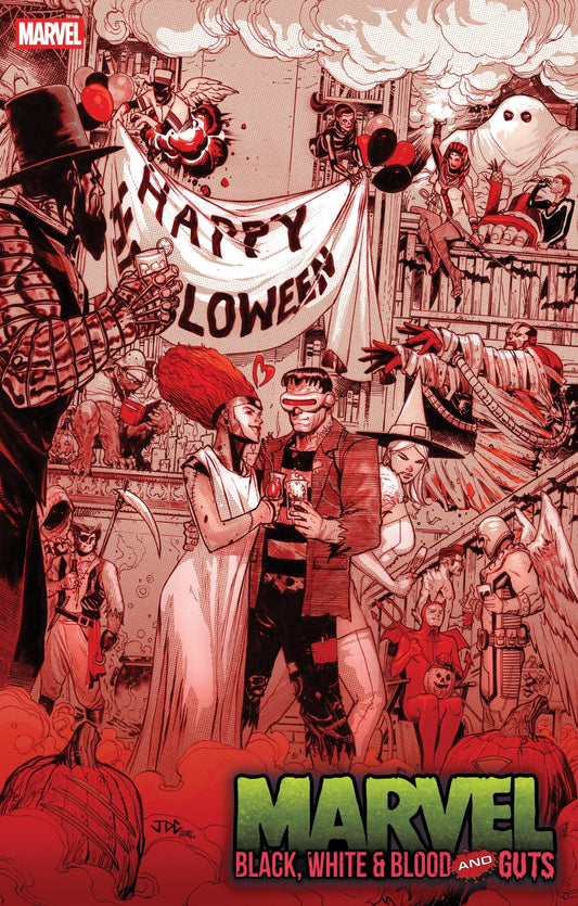 Comics - Marvel: Black, White & Blood And Guts 1 Joshua Cassara Variant - Fan - Tastic Cards & Comics - Marvel Comics