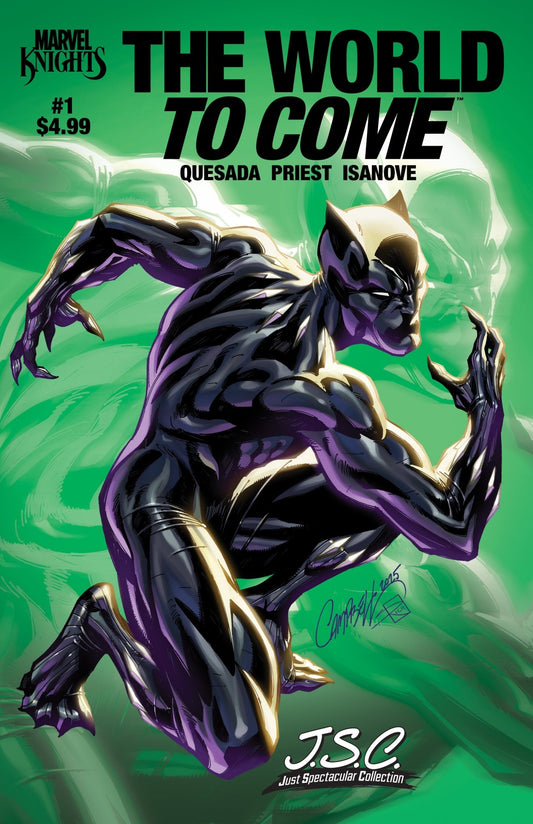 Comics - Marvel Knights: The World To Come 3 J. Scott Campbell Just Spectacular Collection Variant - Fan - Tastic Cards & Comics - Marvel Comics