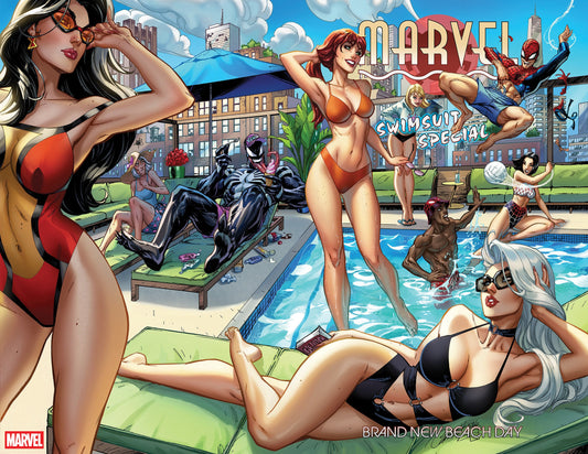Comics - Marvel Swimsuit Special: Brand New Beach Day 1 Wraparound Cover - Fan-Tastic Cards & Comics - Marvel Comics