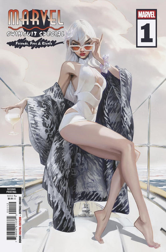 Comics - Marvel Swimsuit Special: Friends, Foes & Rivals 1 Alexander Lozano 2nd Print Variant - Fan - Tastic Cards & Comics - Marvel Comics