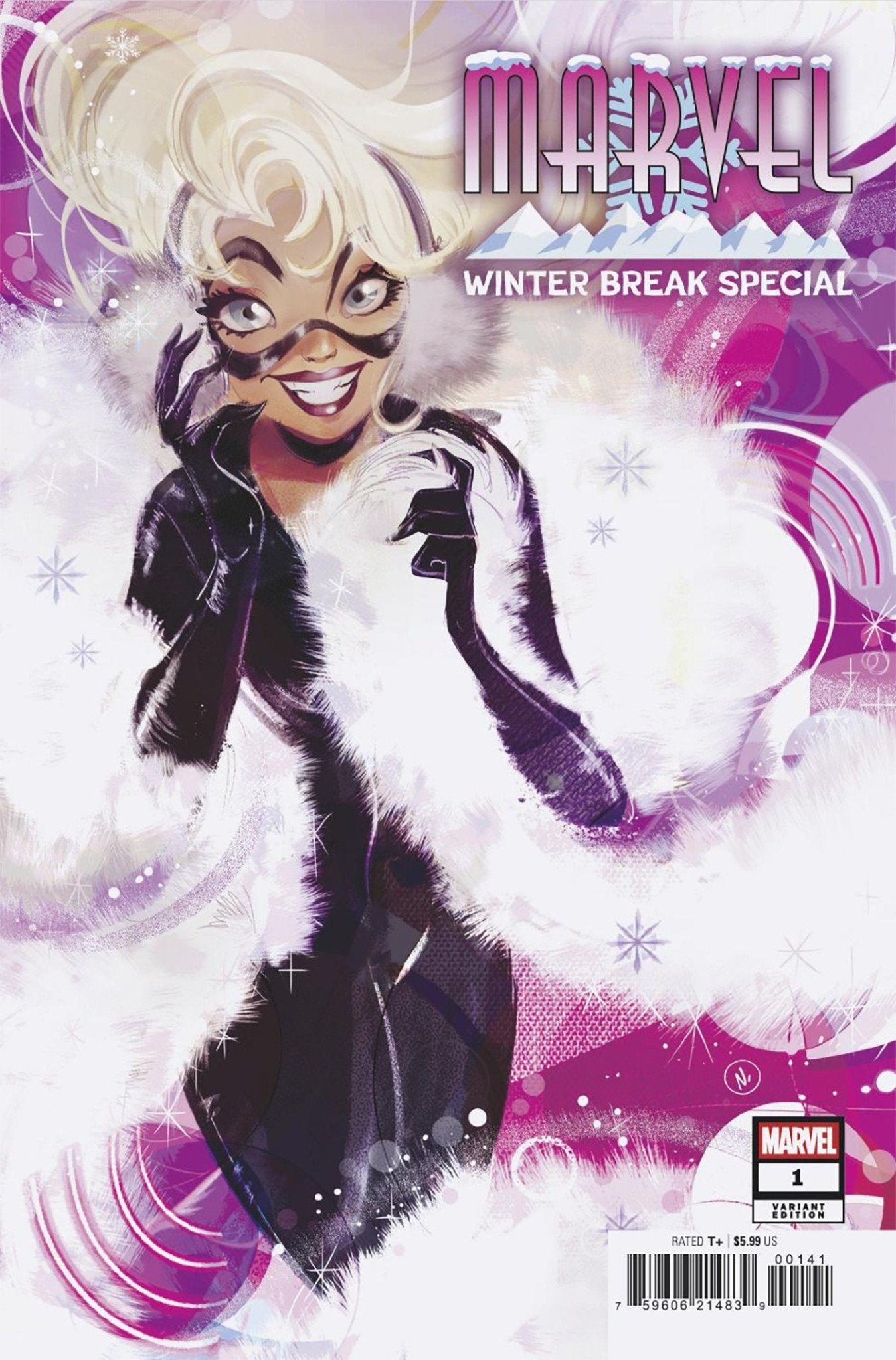 Comics - Marvel Winter Break Special 1 Nicoletta Baldari Variant - Fan - Tastic Cards & Comics - Marvel Comics