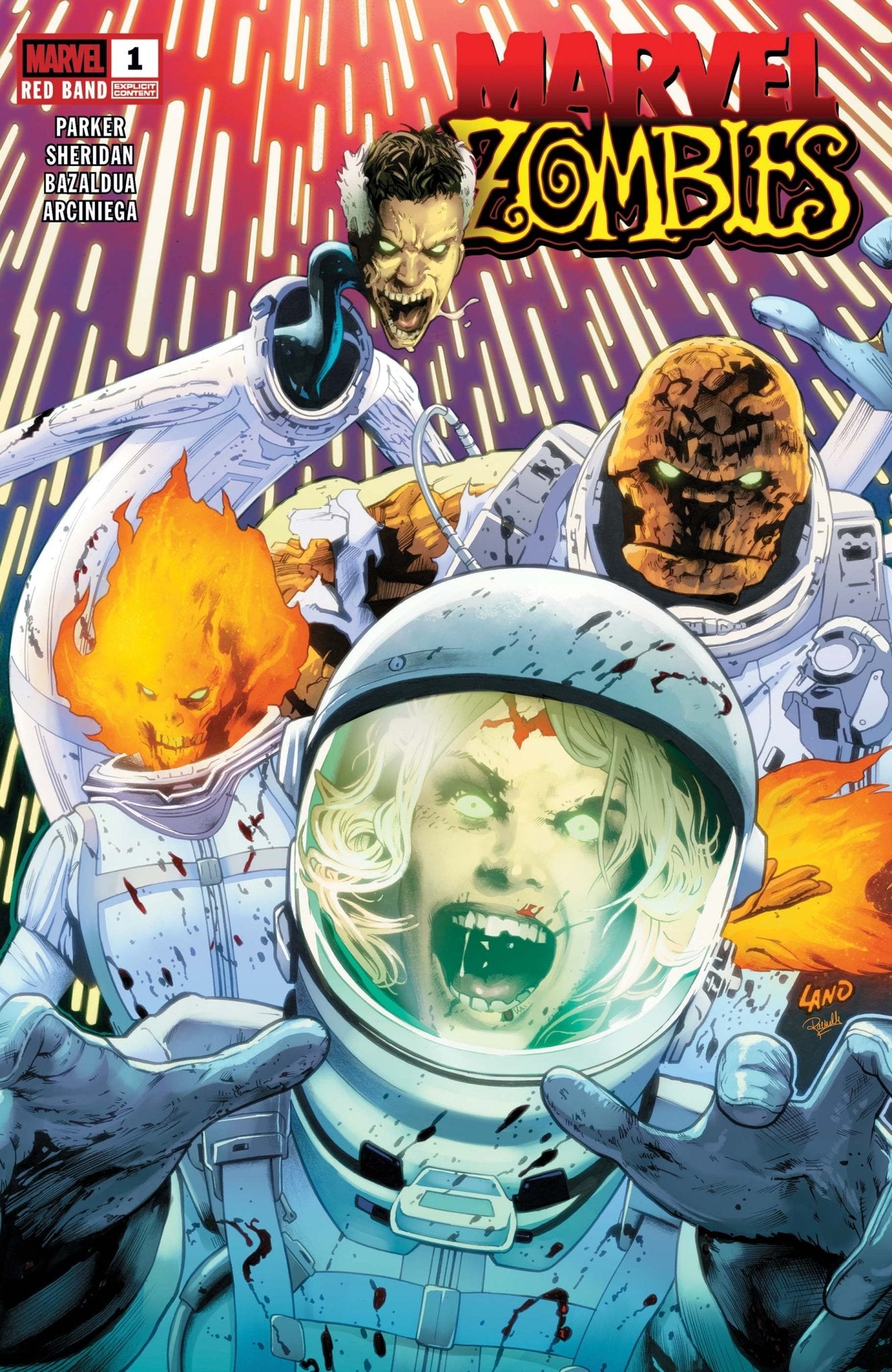 Comics - Marvel Zombies: Red Band 1 [Polybagged] - Fan - Tastic Cards & Comics - Marvel Comics