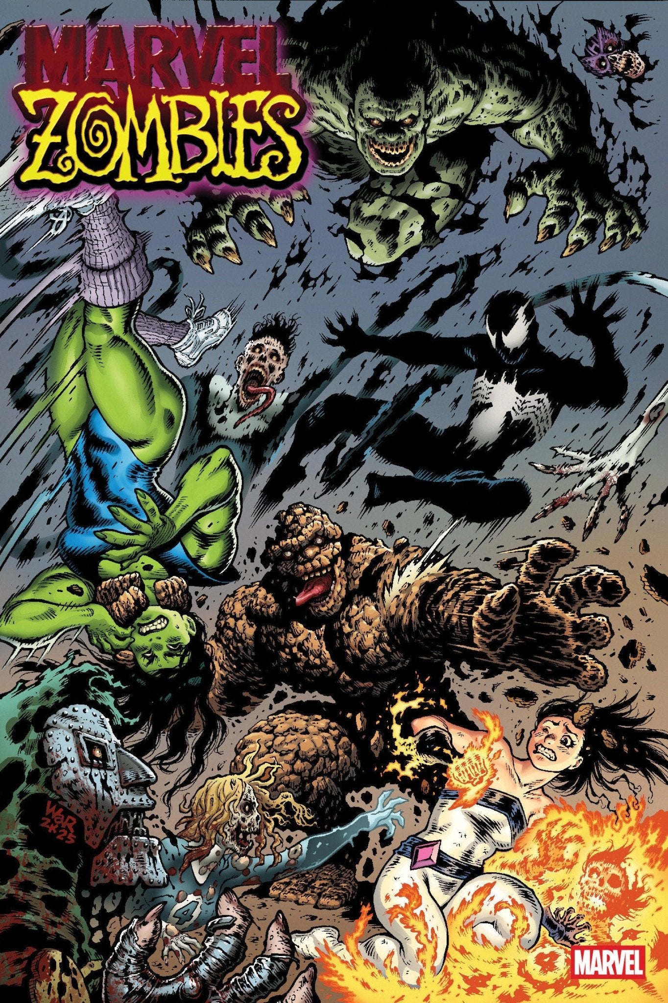 Comics - Marvel Zombies: Red Band 2 Adam Warren Variant [Polybagged] - Fan - Tastic Cards & Comics - Marvel Comics