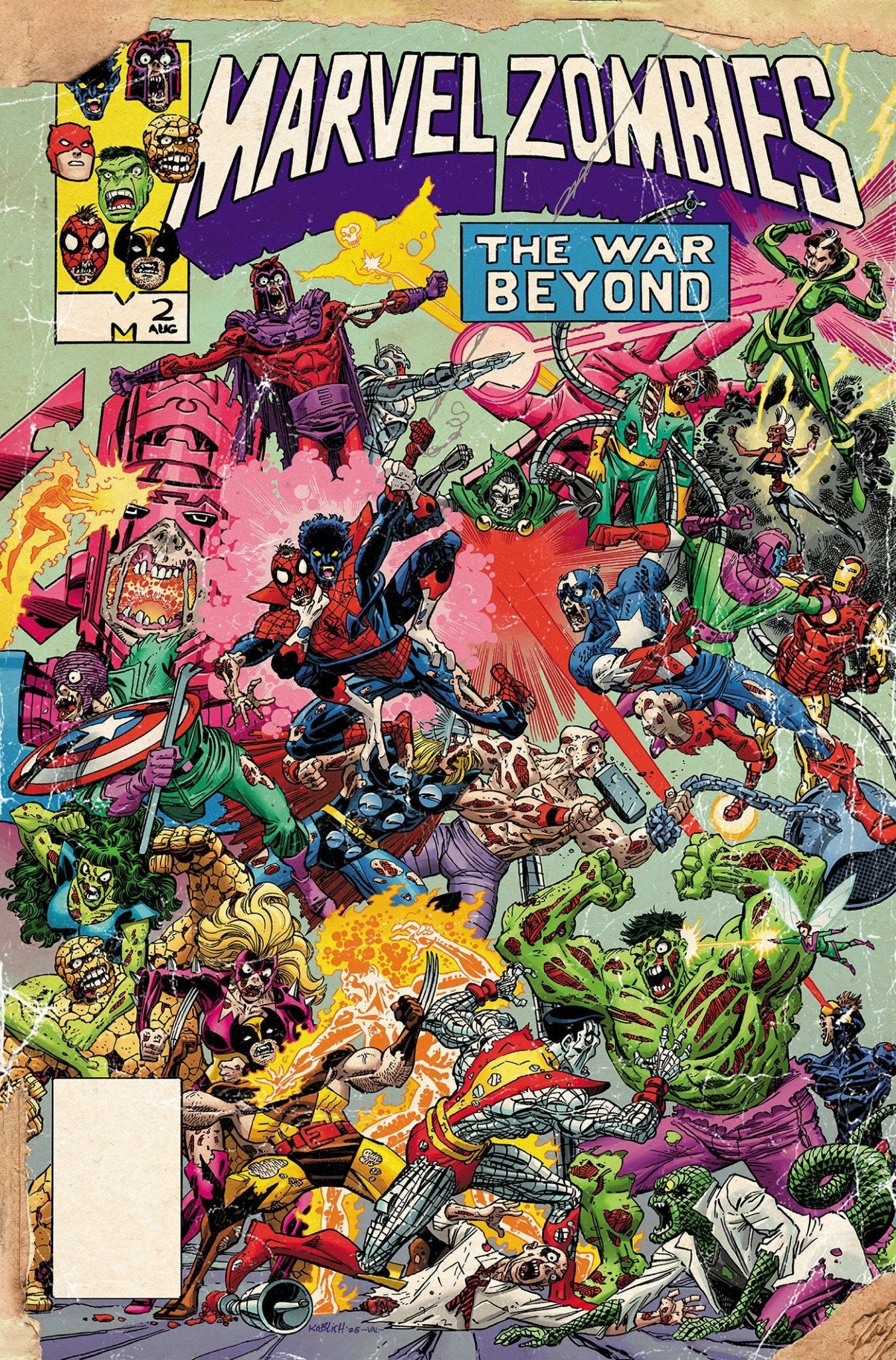 Comics - Marvel Zombies: Red Band 2 Scott Koblish Retro Zombie Variant [Polybagged] - Fan - Tastic Cards & Comics - Marvel Comics