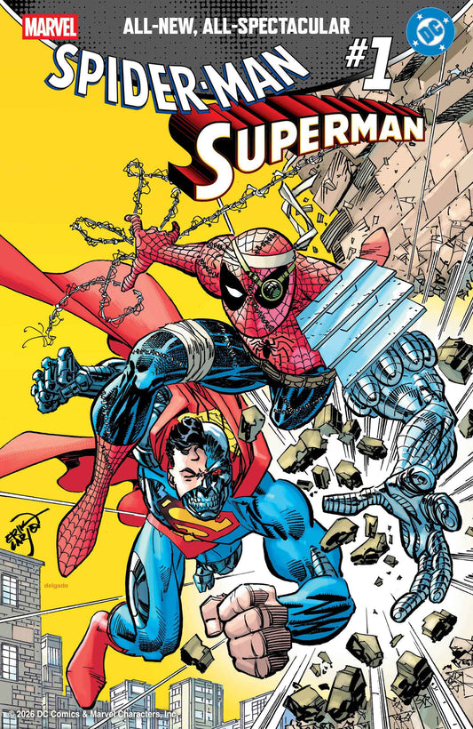 Comics - Marvel/DC: Spider-Man/Superman 1 Erik Larsen Variant - Fan-Tastic Cards & Comics - Marvel Comics