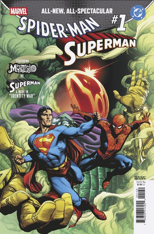 Comics - Marvel/DC: Spider-Man/Superman 1 Gary Frank Variant - Fan-Tastic Cards & Comics - Marvel Comics