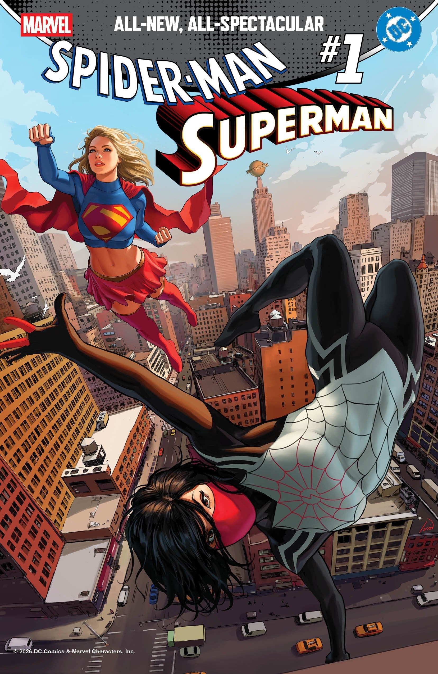 Comics - Marvel/DC: Spider-Man/Superman 1 Ivan Talavera Variant - Fan-Tastic Cards & Comics - Marvel Comics