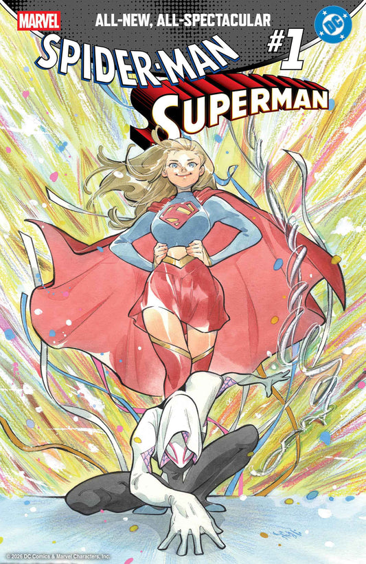 Comics - Marvel/DC: Spider-Man/Superman 1 Peach Momoko Variant - Fan-Tastic Cards & Comics - Marvel Comics