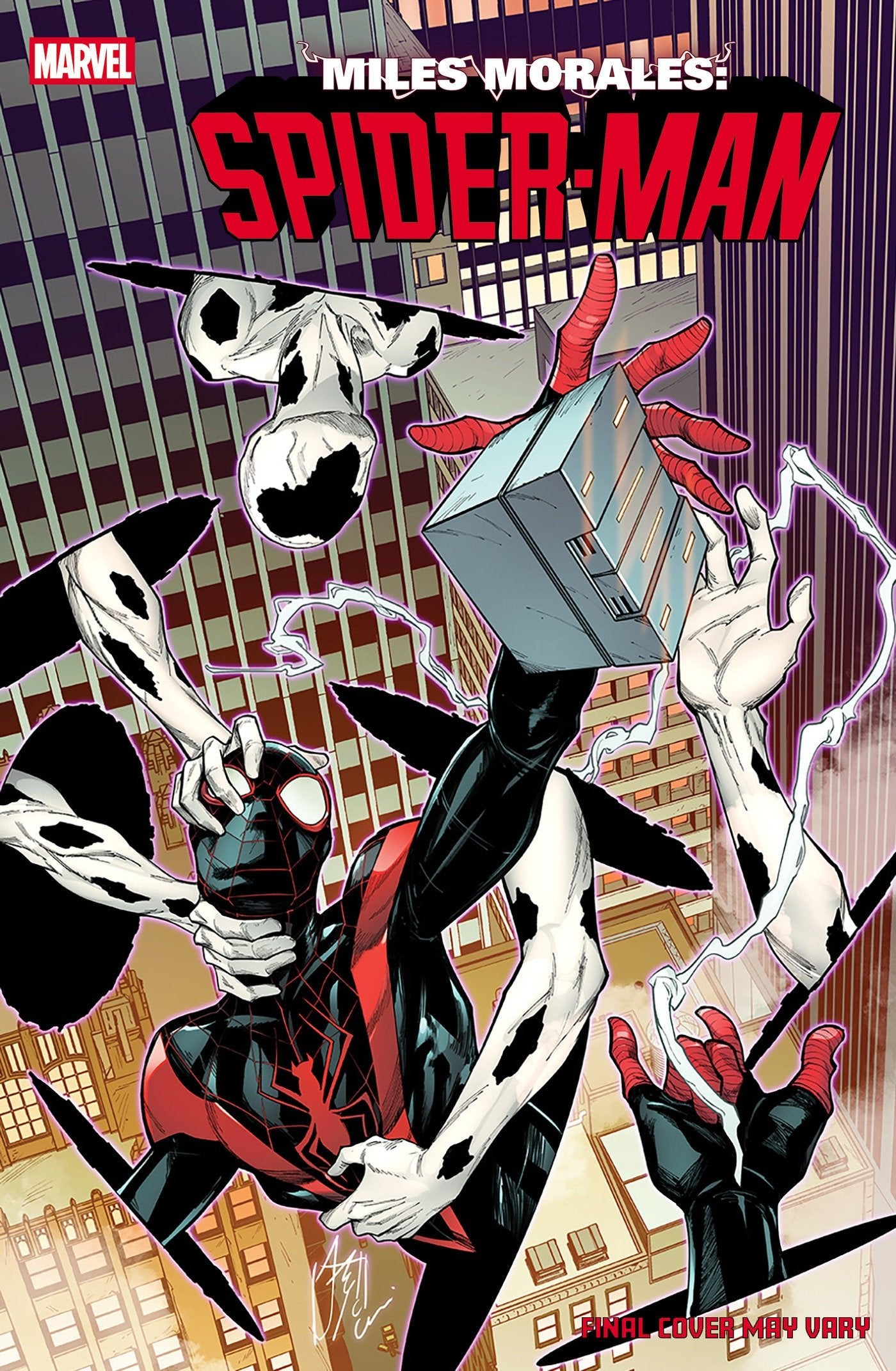 Comics - Miles Morales: Spider-Man 42 Stefano Caselli Foreshadow Variant - Fan-Tastic Cards & Comics - Marvel Comics