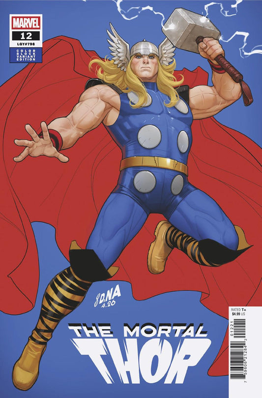 Comics - Mortal Thor 12 David Nakayama Color Block Blue Variant - Fan-Tastic Cards & Comics - Marvel Comics