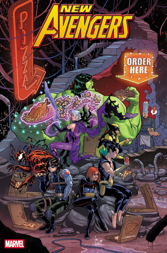 Comics - New Avengers 5 Javier Garron Variant - Fan - Tastic Cards & Comics - Marvel Comics