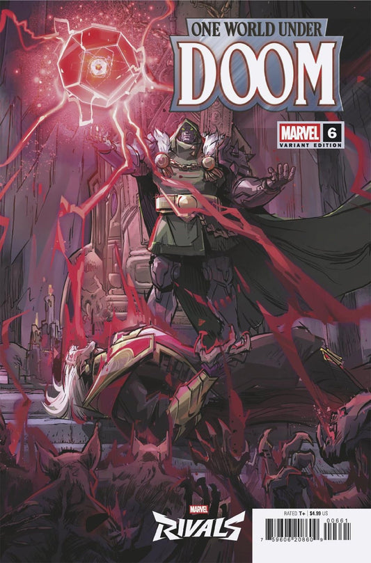 Comics - One World Under Doom 6 Netease Games Marvel Rivals Variant - Fan - Tastic Cards & Comics - Marvel Comics