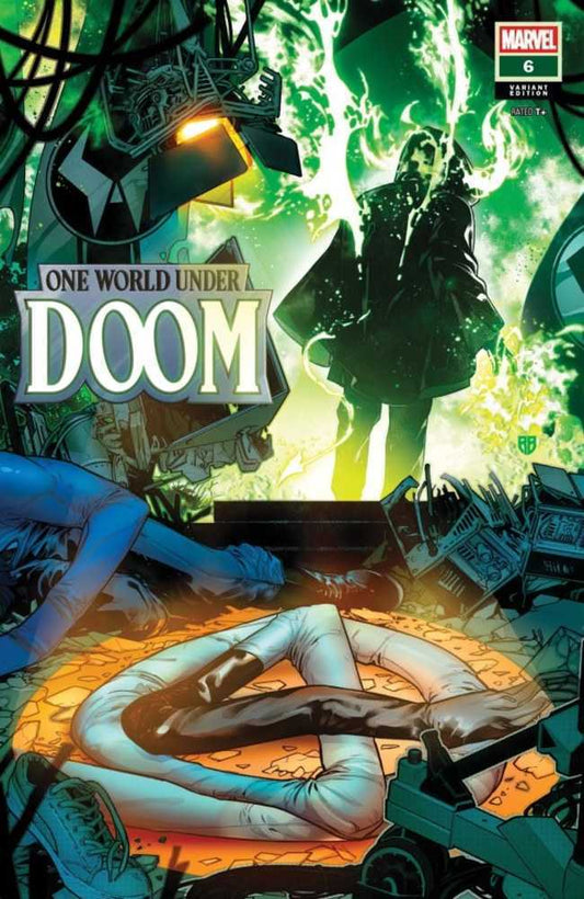 Comics - One World Under Doom 6 R.B. Silva Variant - Fan - Tastic Cards & Comics - Marvel Comics