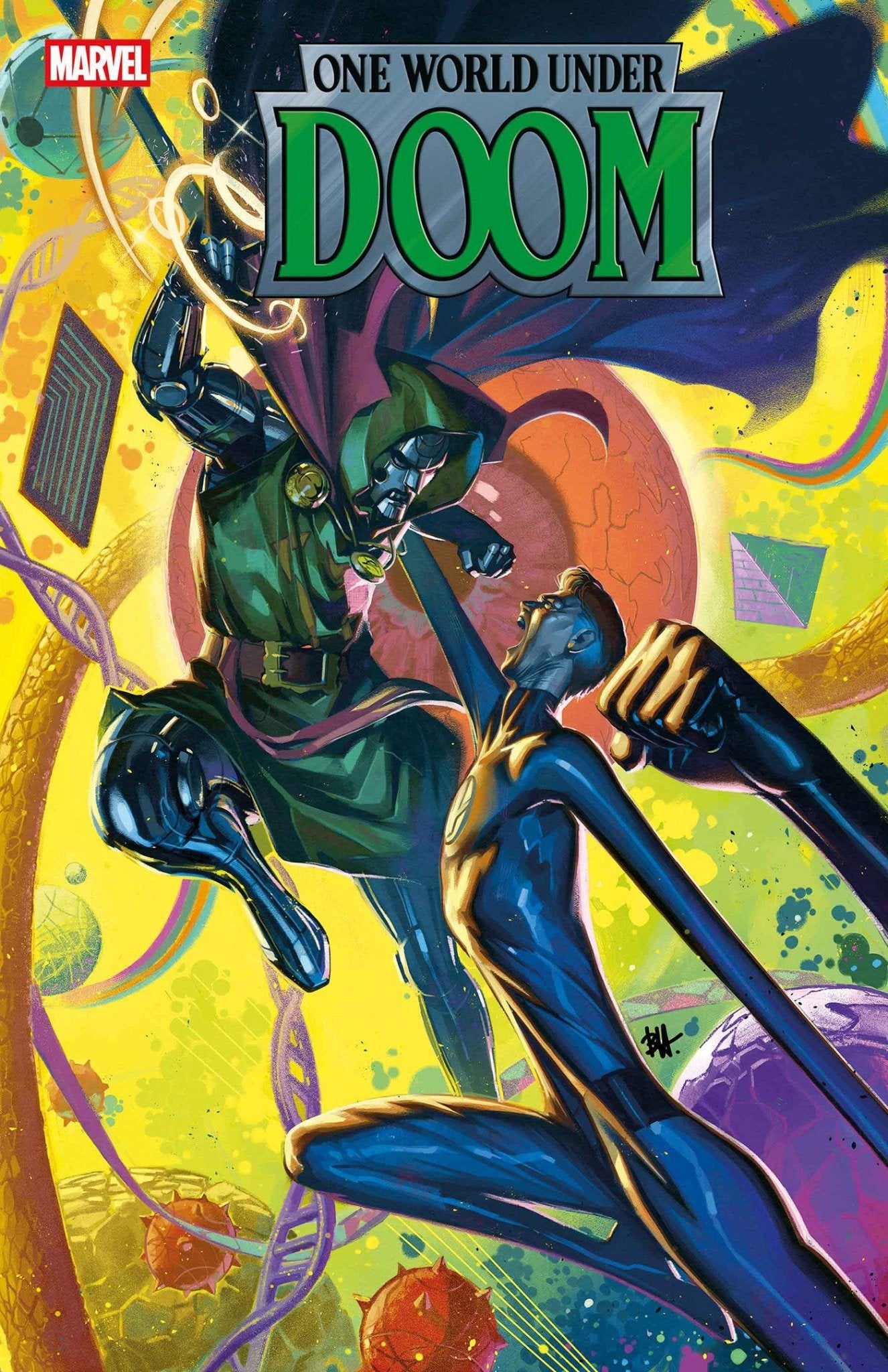 Comics - One World Under Doom 7 - Fan - Tastic Cards & Comics - Marvel Comics