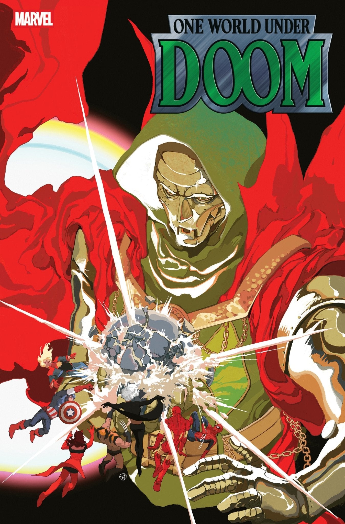 Comics - One World Under Doom 8 Mingyi Gan Variant - Fan - Tastic Cards & Comics - Marvel Comics