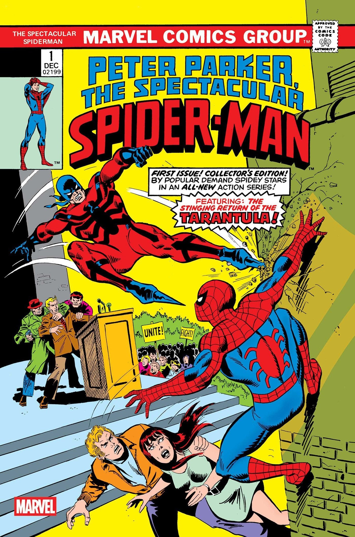 Comics - Peter Parker, Spectacular Spider-Man 1 Facsimile Edition Poster - Fan-Tastic Cards & Comics - Marvel Comics