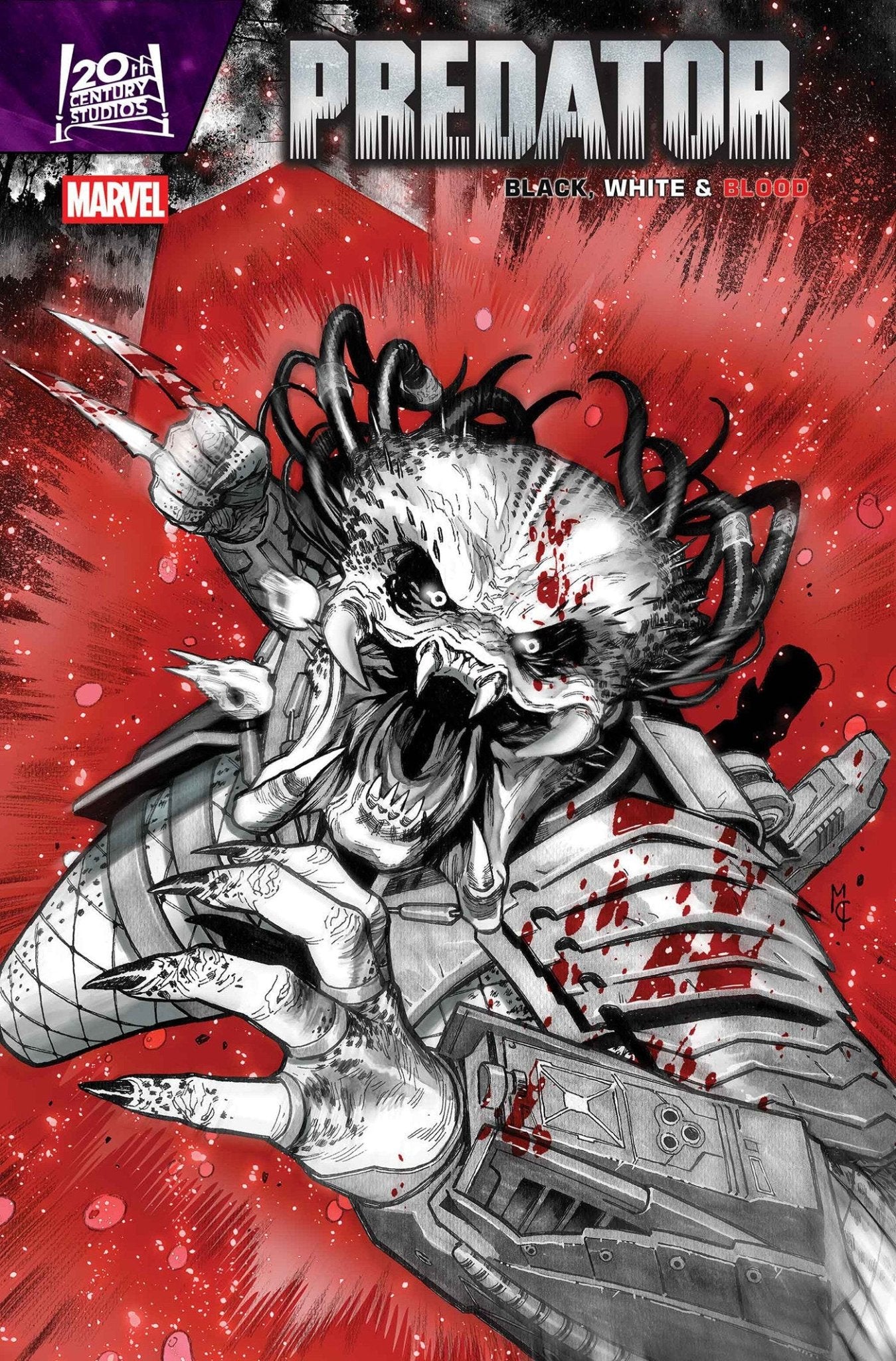 Comics - Predator: Black, White & Blood 3 - Fan - Tastic Cards & Comics - Marvel Comics