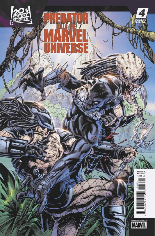 Comics - Predator Kills The Marvel Universe 4 Chris Campana Variant - Fan - Tastic Cards & Comics - Marvel Comics