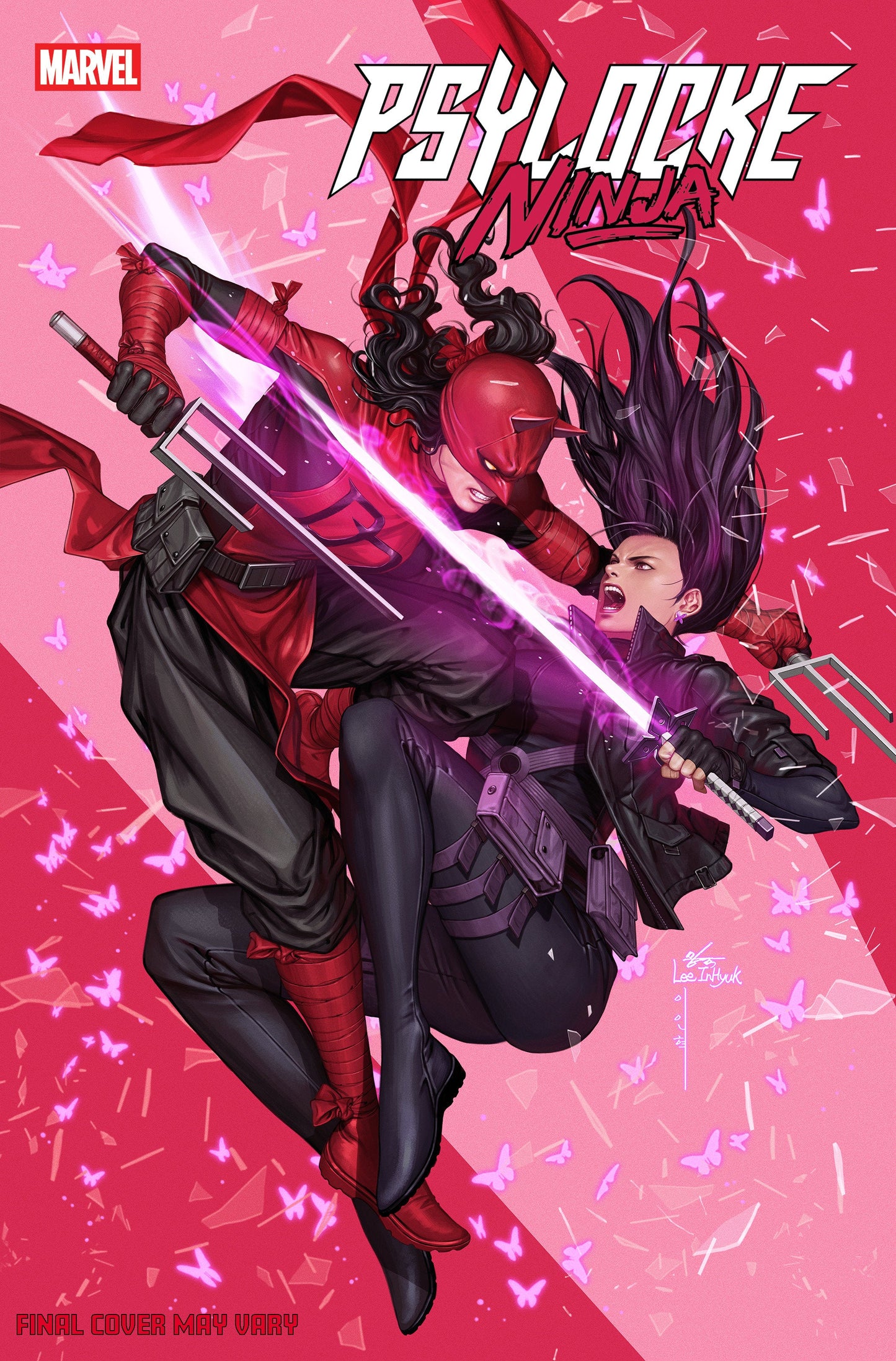 Comics - Psylocke: Ninja 3 Inhyuk Lee Versus Elektra Variant - Fan-Tastic Cards & Comics - Marvel Comics