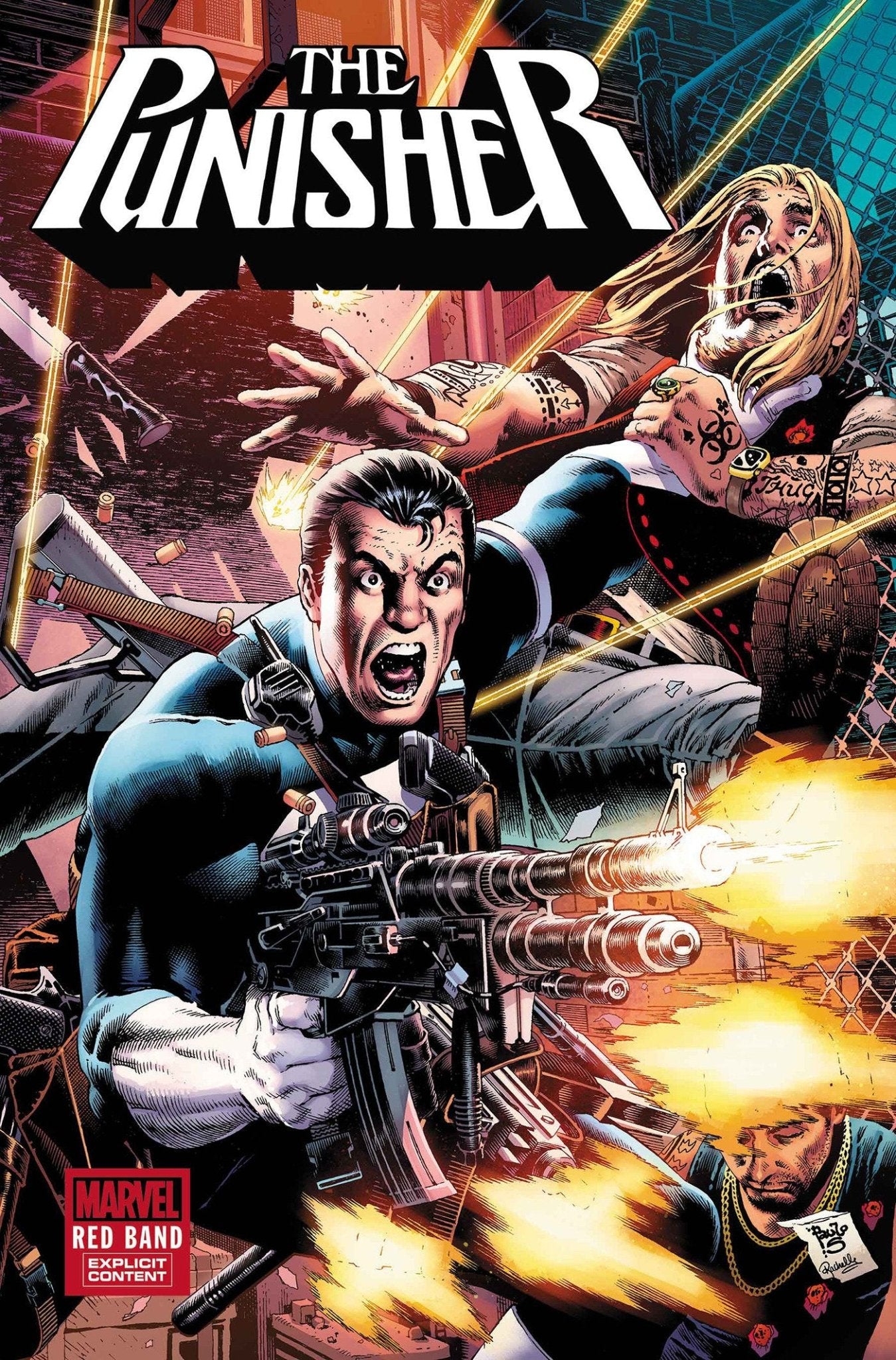 Comics - Punisher: Red Band 2 Paulo Siqueira Variant [Polybagged] - Fan - Tastic Cards & Comics - Marvel Comics