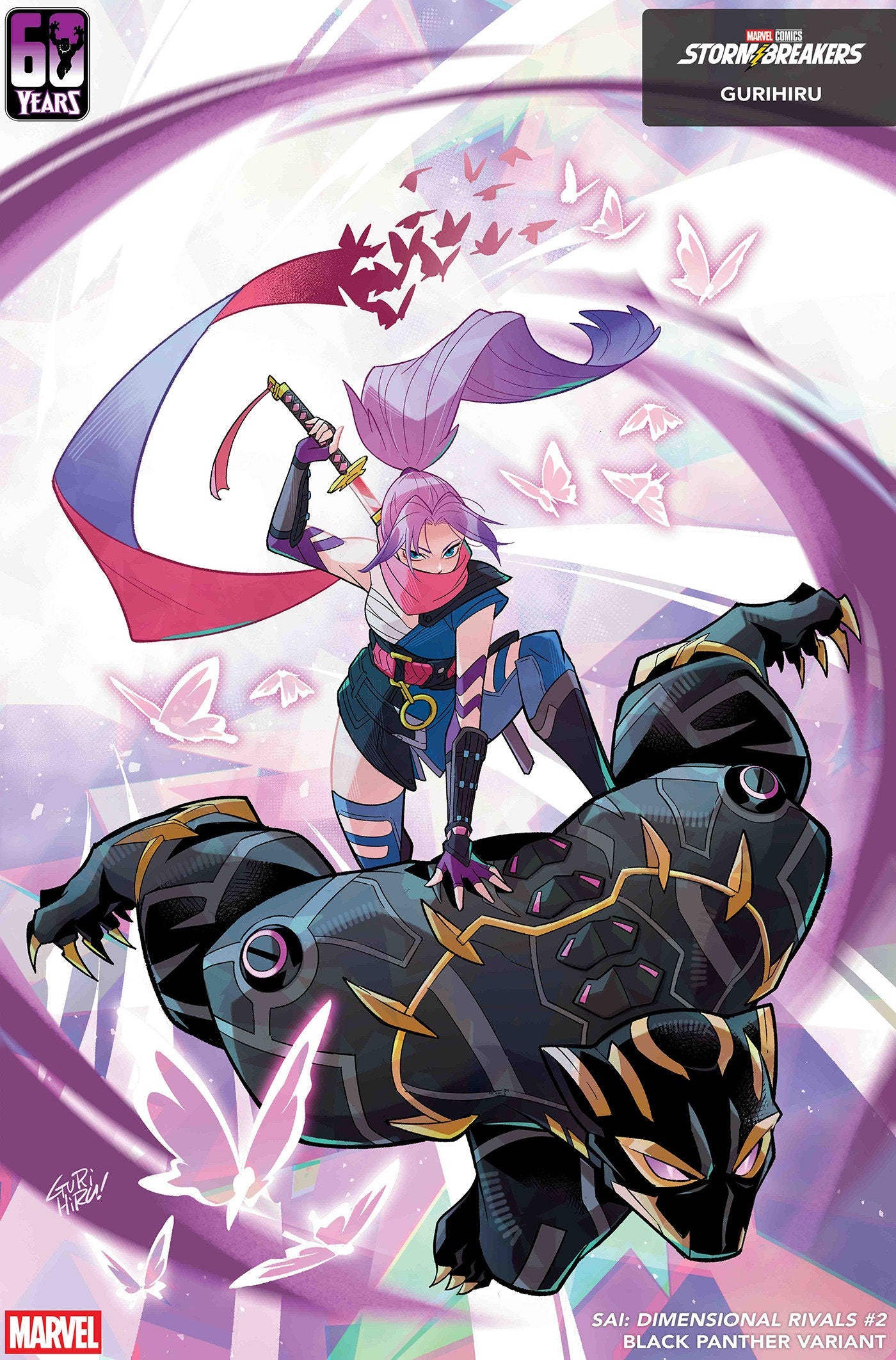 Comics - Sai: Dimensional Rivals 2 Gurihiru Black Panther Variant - Fan-Tastic Cards & Comics - Marvel Comics