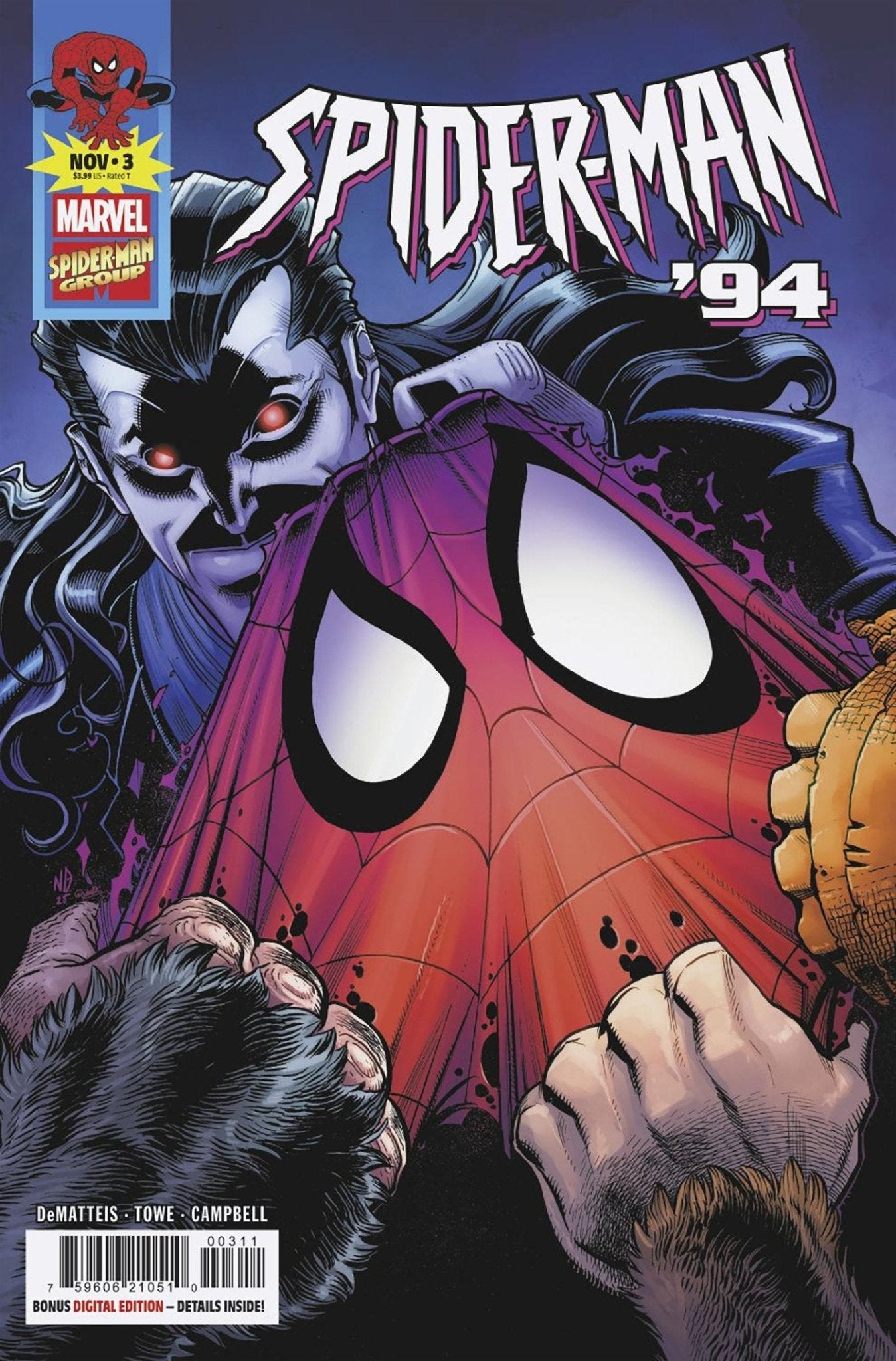 Comics - Spider-Man '94 3 - Fan-Tastic Cards & Comics - Marvel Comics