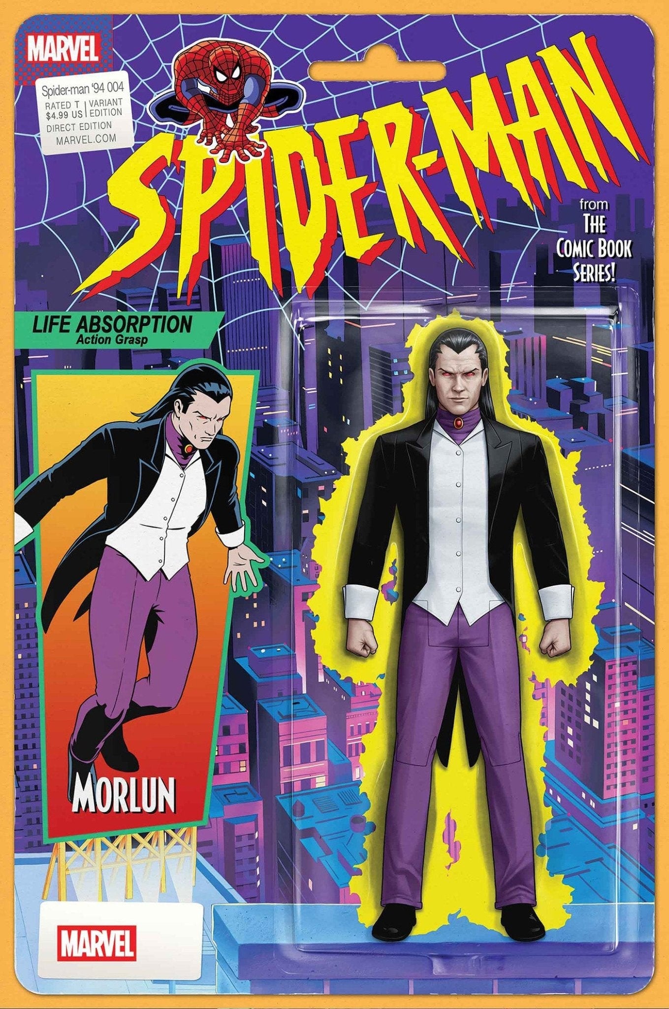 Comics - Spider-Man '94 4 John Tyler Christopher Action Figure Variant - Fan-Tastic Cards & Comics - Marvel Comics