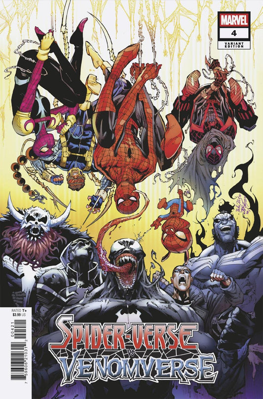 Comics - Spider - Verse vs. Venomverse 4 Netho Diaz Variant - Fan - Tastic Cards & Comics - Marvel Comics