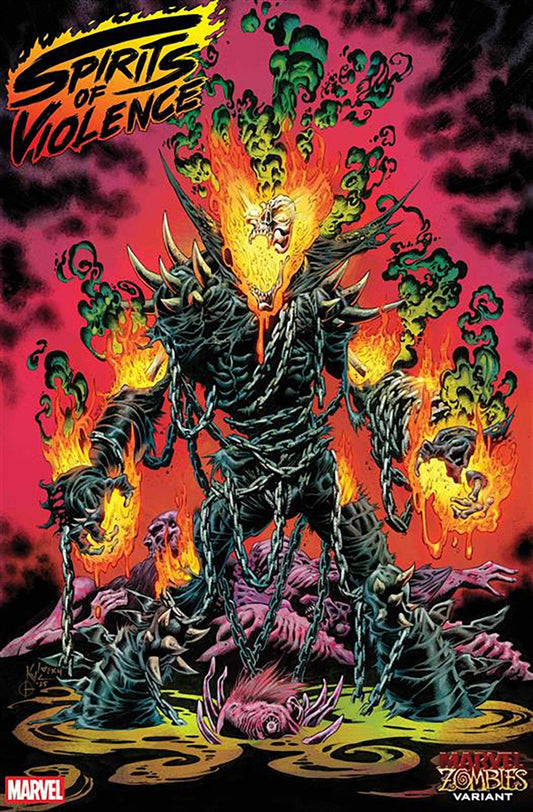 Comics - Spirits Of Violence 1 Kyle Hotz Marvel Zombies Variant - Fan - Tastic Cards & Comics - Marvel Comics