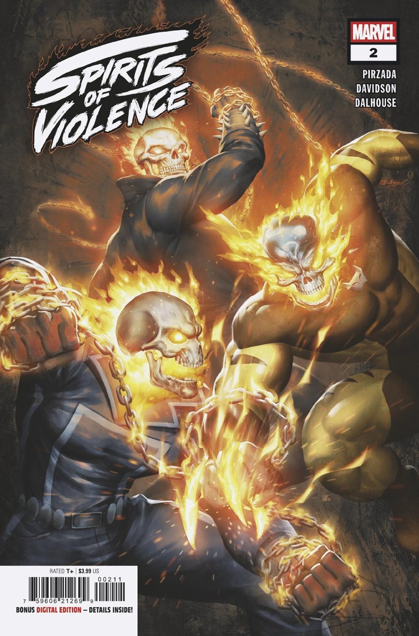 Comics - Spirits Of Violence 2 - Fan - Tastic Cards & Comics - Marvel Comics