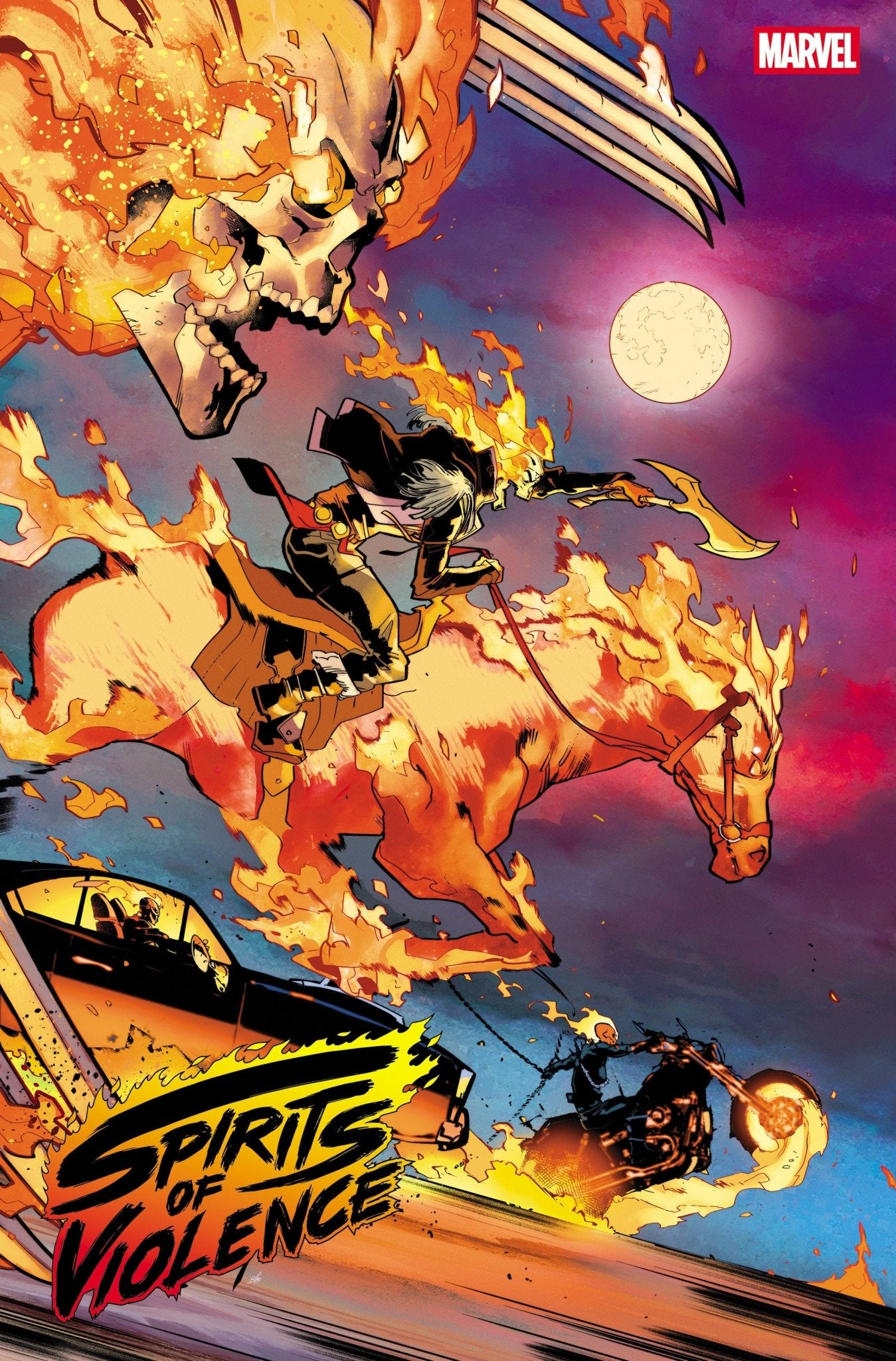 Comics - Spirits Of Violence 3 C.F. Villa Variant - Fan - Tastic Cards & Comics - Marvel Comics