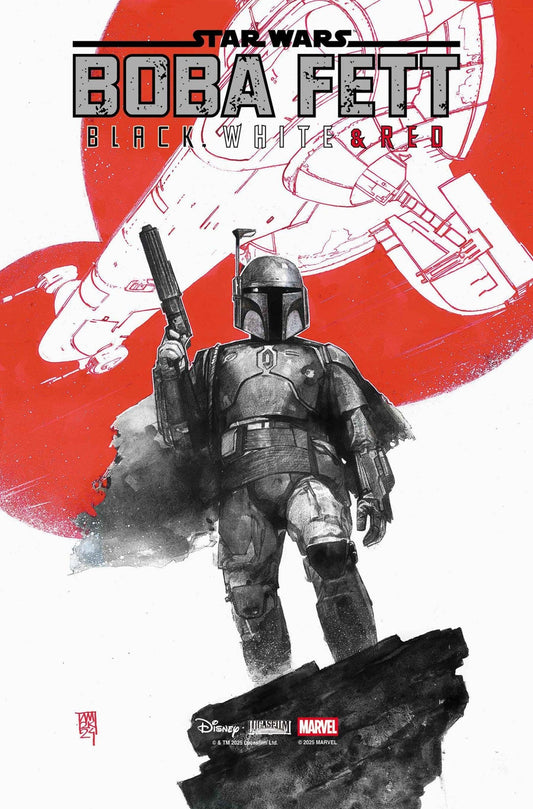 Comics - Star Wars: Boba Fett Black, White & Red 1 - Fan - Tastic Cards & Comics - Marvel Comics